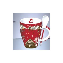 MUG + CUILLERE "sommet...