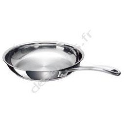 POÊLE 28 cm INOX CHEF  "BEKA"