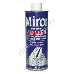 NETTOYANT ARGENT "MIROR" 250ml